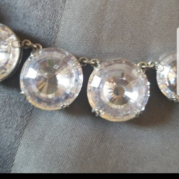 Henri Bendel Sterling Silver Statement Neclace - Picture 3 of 3